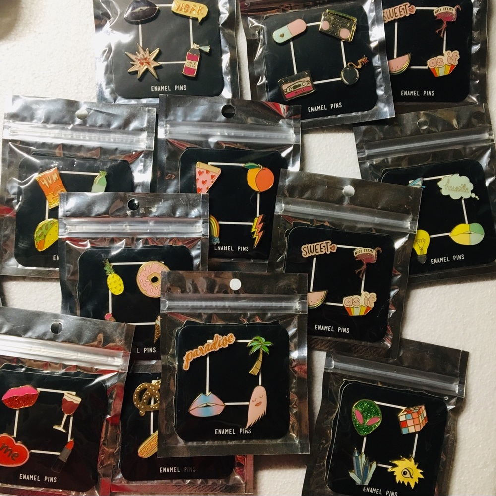 TwelveNYC enamel pin 12pk bundle